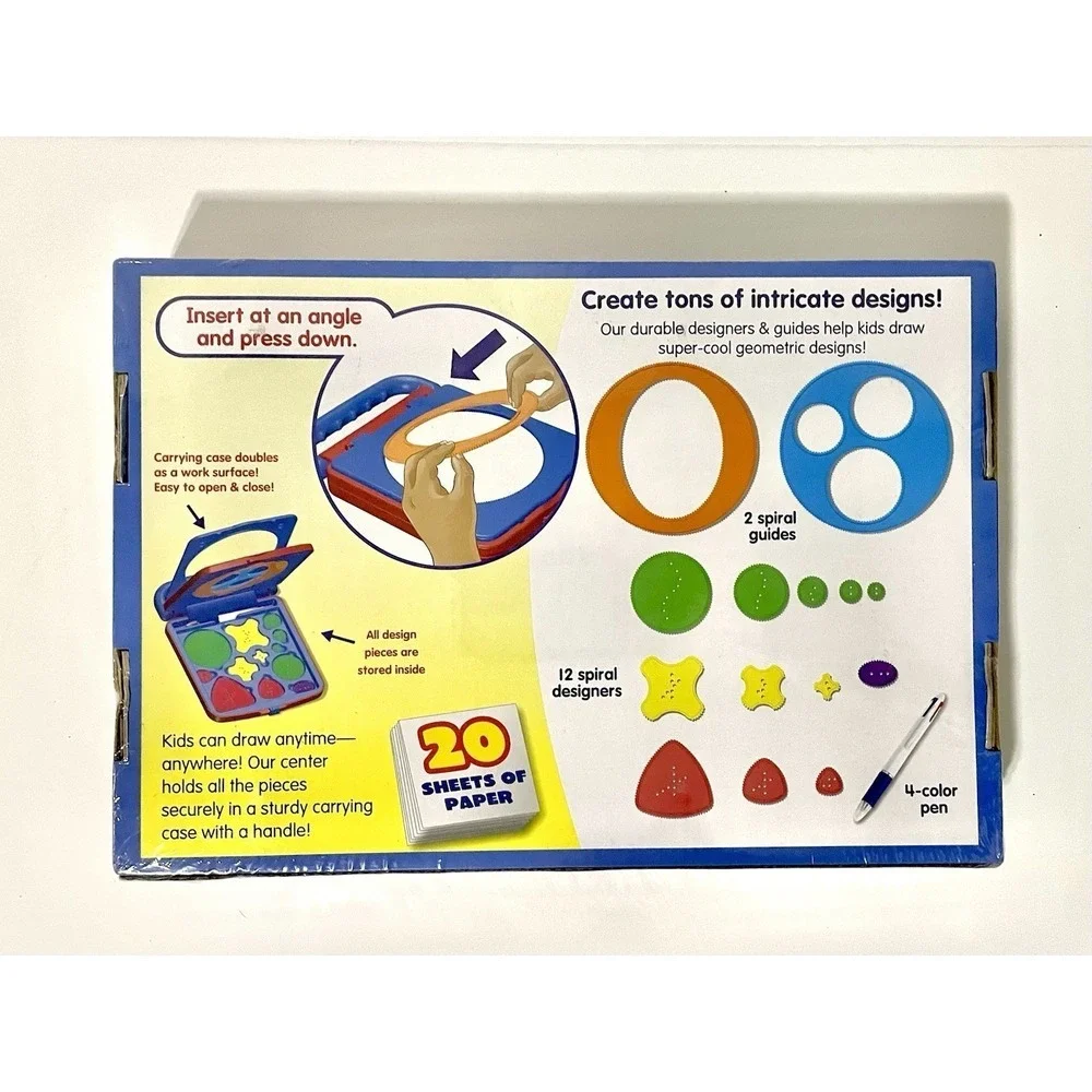 Spiral Art Design Center Lakeshore Learning Sealed & New
